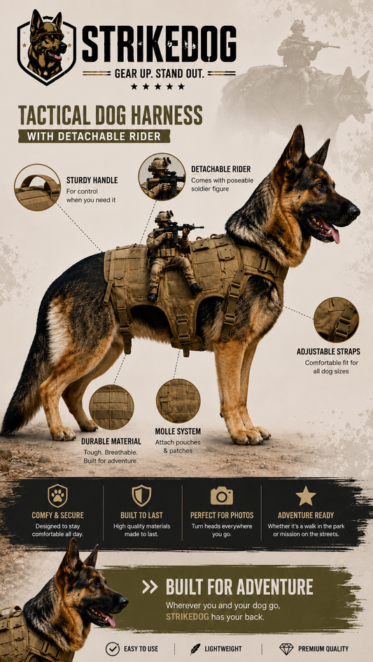 Strike Dog Costume (Fits All Sizes)