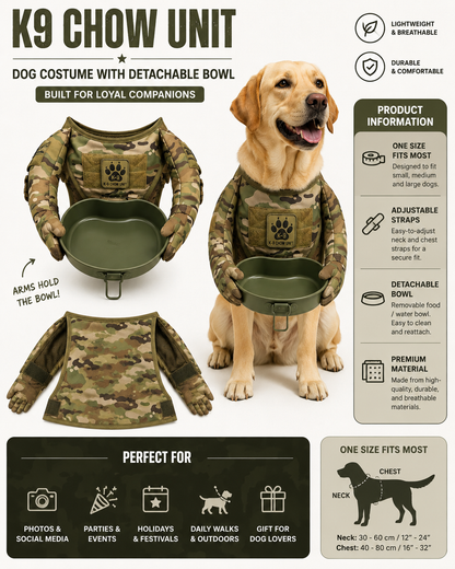 K9 Carry Dog Costume