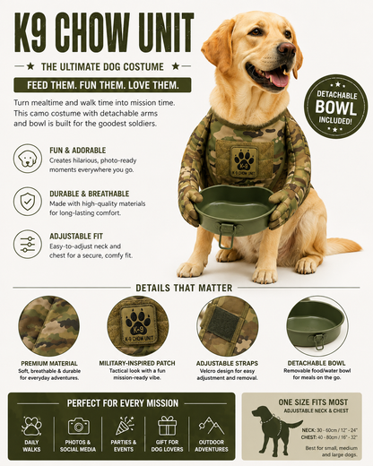 K9 Carry Dog Costume